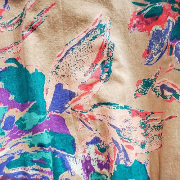 Everything Must Go! Pins and Needles Tan Floral Sundress - Sz S - Picture 3 of 11